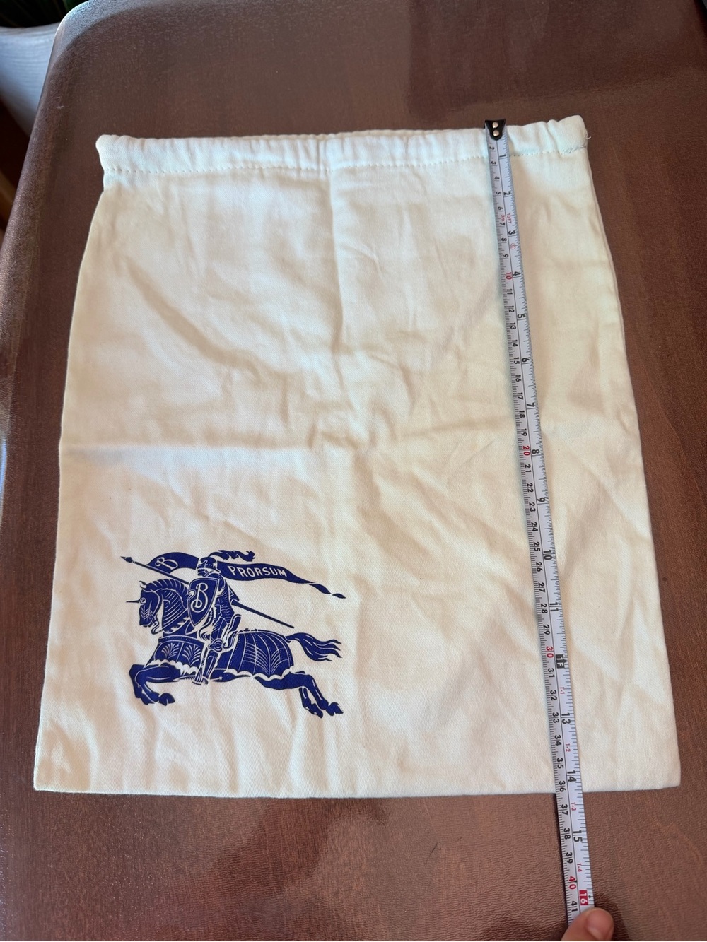 Burberry Dust bag L12” x H 14.2”